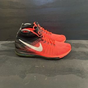 Nike Zoom All Out Flyknit Womens Size 10 Hot Pink Sneakers Gym Shoes 845361-600